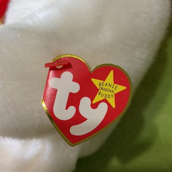 Ty Beanie Buddy SNOWBOY the HOLIDAY SNOWMAN  1999 Christmas Plush - Picture 6 of 9